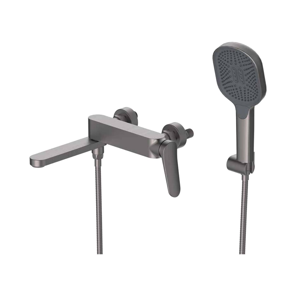 Изображение товара Смеситель для ванны GAPPO G3210-9 с поворотным изливом Modern Steel