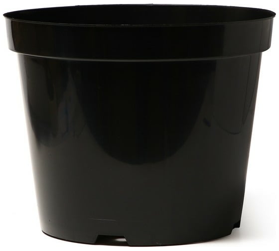 Изображение товара Горшок для рассады Greengo круглый,15 л, 32х24 см, черный 7304144