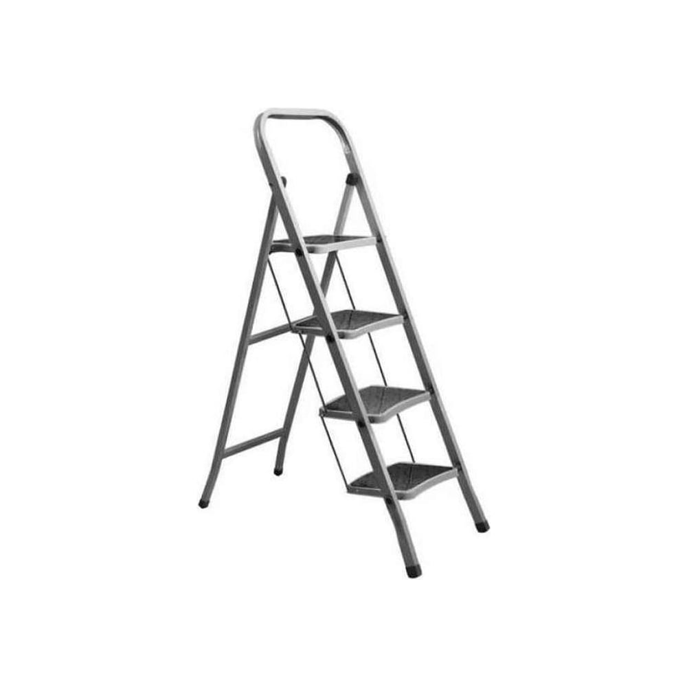 Изображение товара Стремянка GoGo EG 104A с 4 ступенями, стальная бытовая стремянка