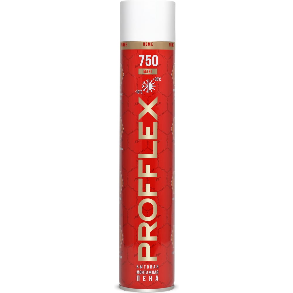 Бытовая монтажная пена PROFFLEX 750 MAXI 70237