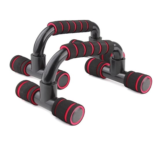 Изображение товара Упоры для отжиманий Start Up ЕСЕ 04 black/red 4690222176582