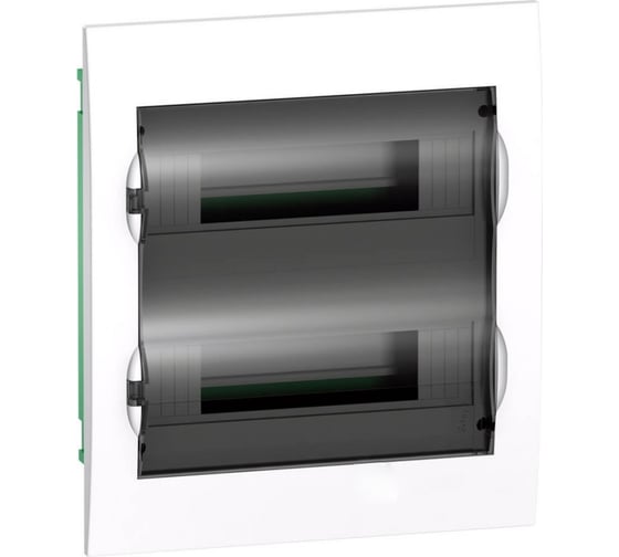 Изображение товара Корпус встраиваемый с прозрачной дверкой Systeme Electric (Schneider Electric) 2ряд/24модуля (ранее PRA24213) EZ9E212S2FRU