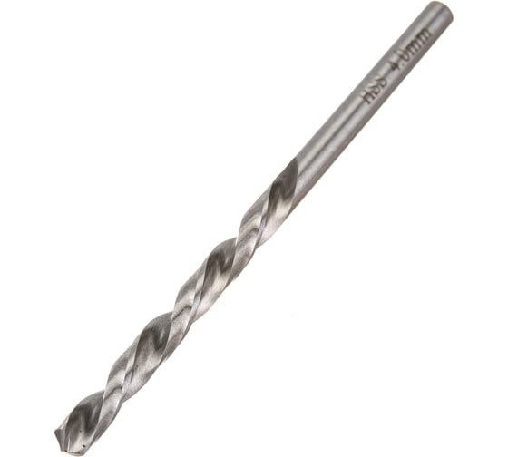 Изображение товара Сверло спиральное левое средняя серия (4.x43x75 мм; Р6М5; ц/х; ГОСТ 10902-77) ИНСТУЛС 00001335522