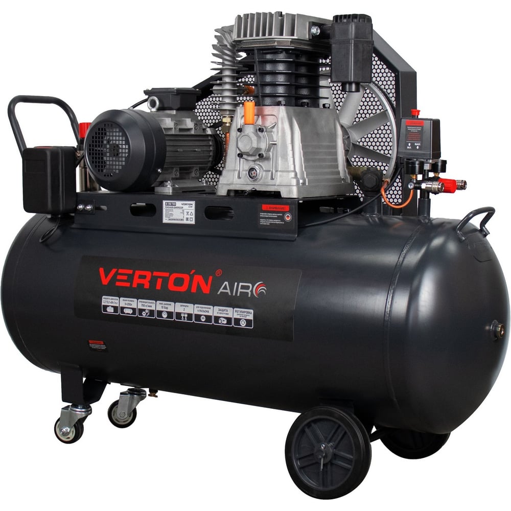 Изображение товара Компрессор VERTON Air AC-200/700R 700 л/мин профессиональный
