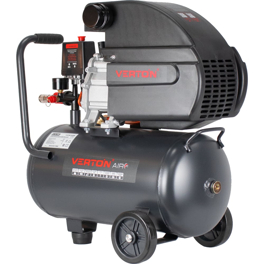 Изображение товара Компрессор VERTON Air AC-24/240K масляный коаксиальный 24л