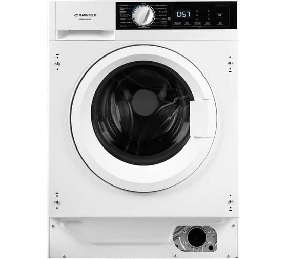 Изображение товара Встраиваемая стиральная машина с сушкой и паром MAUNFELD MBWM1486STWH