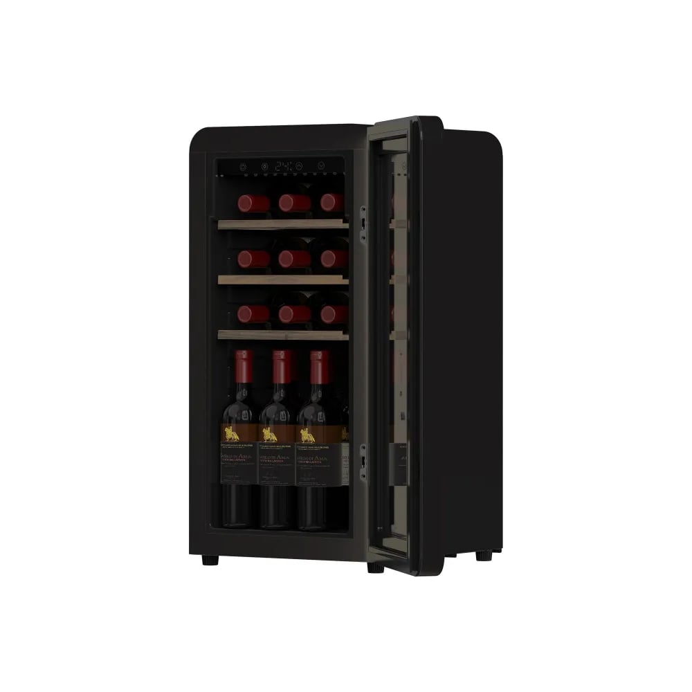 Изображение товара Винный шкаф TESLER CWC-188 BLACK 18 бутылок