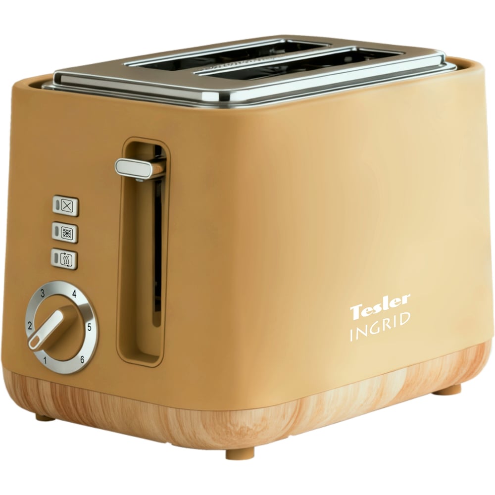 Изображение товара Тостер TESLER TT-244 OCHRE YELLOW 00000203615