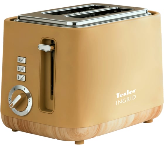 Изображение товара Тостер TESLER TT-244 OCHRE YELLOW 00000203615
