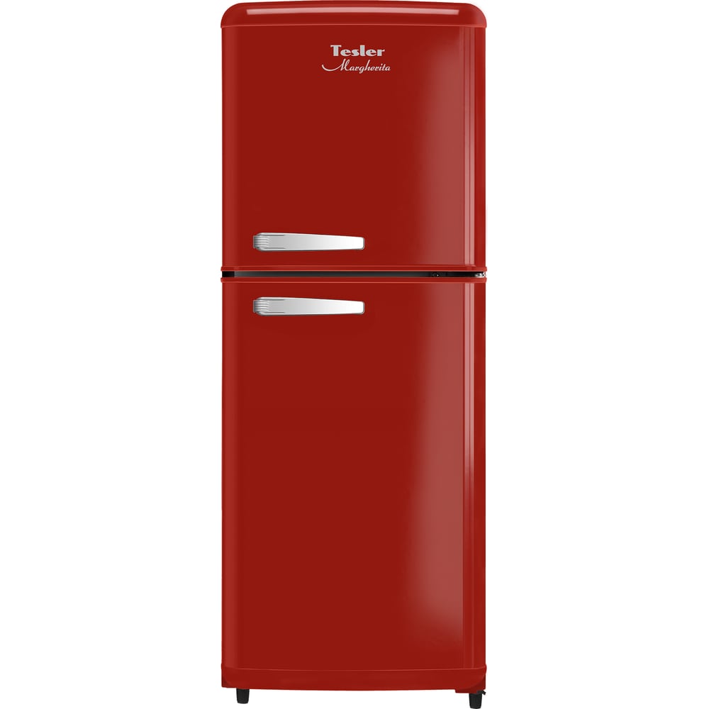 Изображение товара Холодильник TESLER RT-110 REDBERRY двухкамерный, 110 Л, красный, энергоэффективный