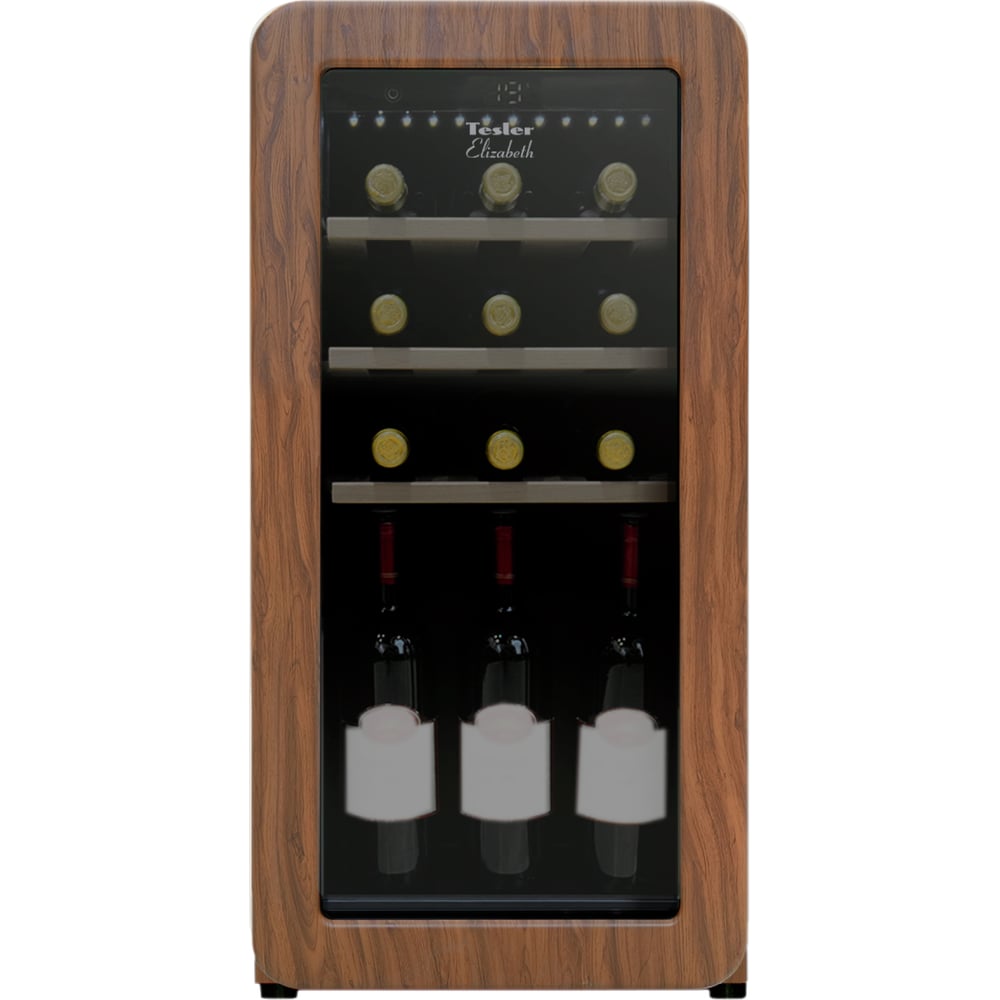 Изображение товара Винный шкаф TESLER CWC-188 CARAMEL WOOD LD 00000203652 Изображение товара Винный шкаф TESLER CWC-188 CARAMEL WOOD LD 00000203652