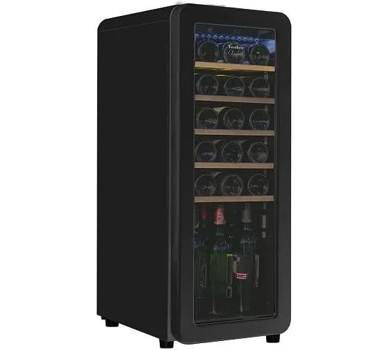 Изображение товара Винный шкаф TESLER CWC-248 BLACK 00000203199