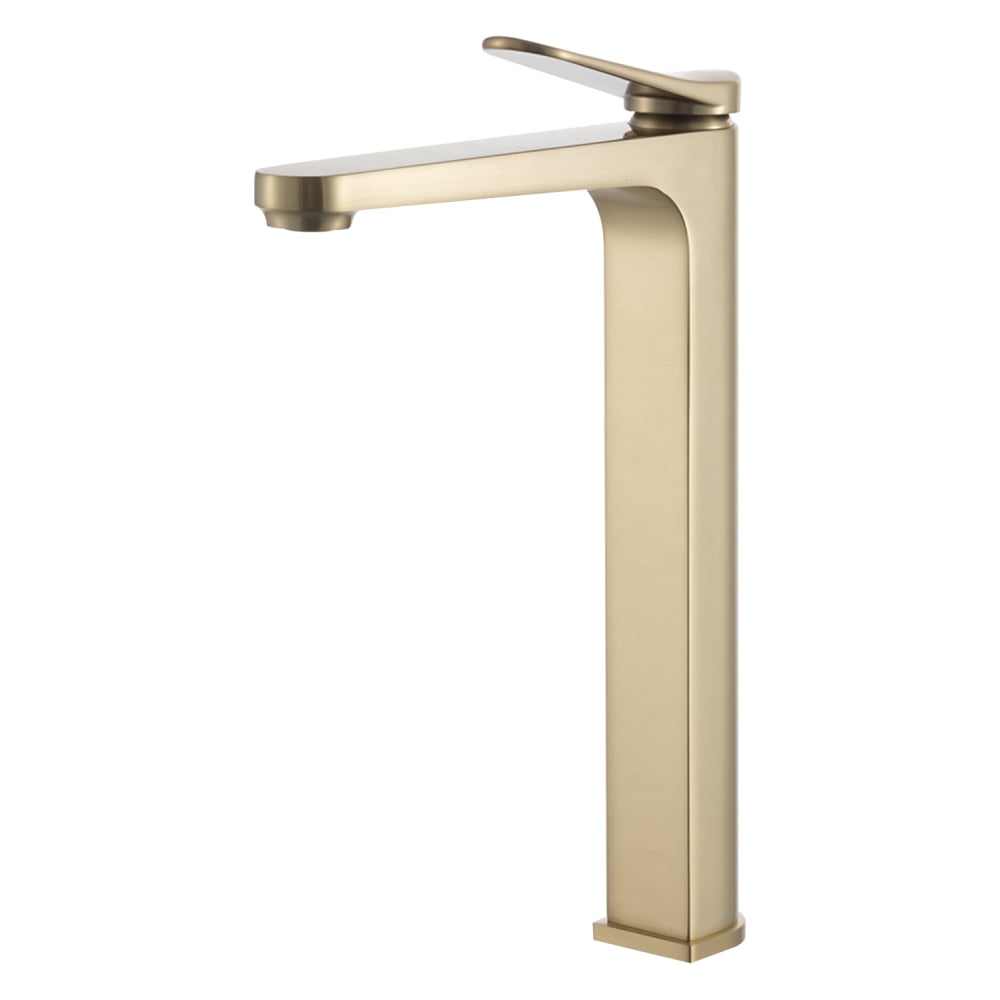 Изображение товара Смеситель для раковины GAPPO G1010-23 золотой сатин однорычажный