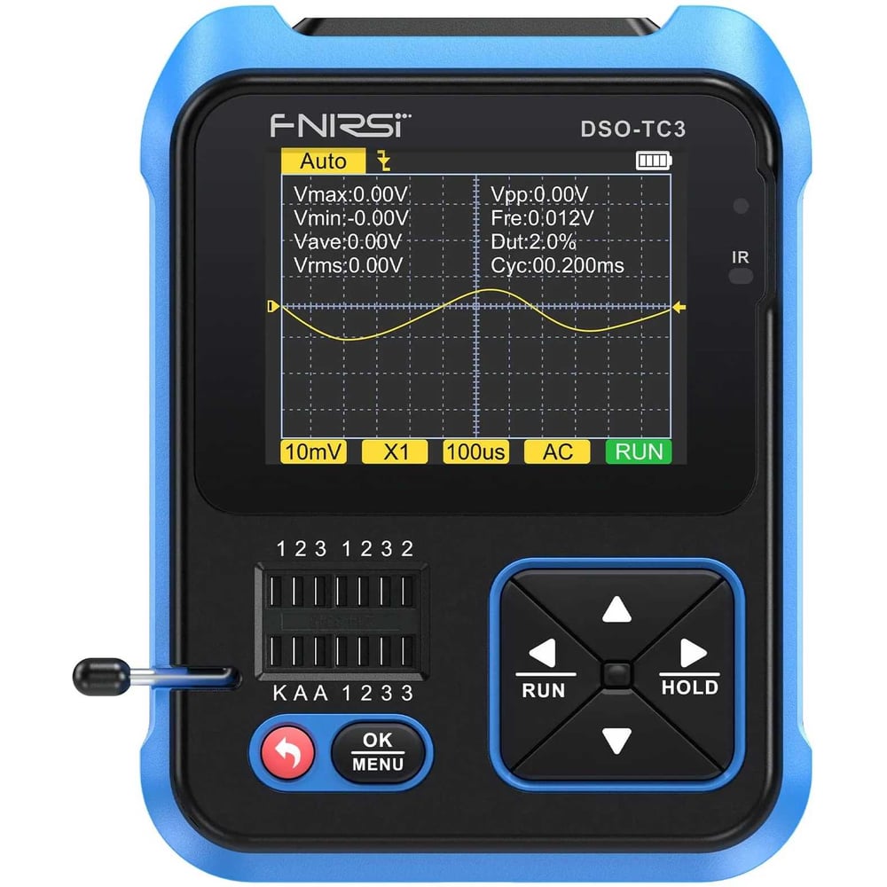 Изображение товара Осциллограф FNIRSI DSO TC3 цифровой измерительный прибор