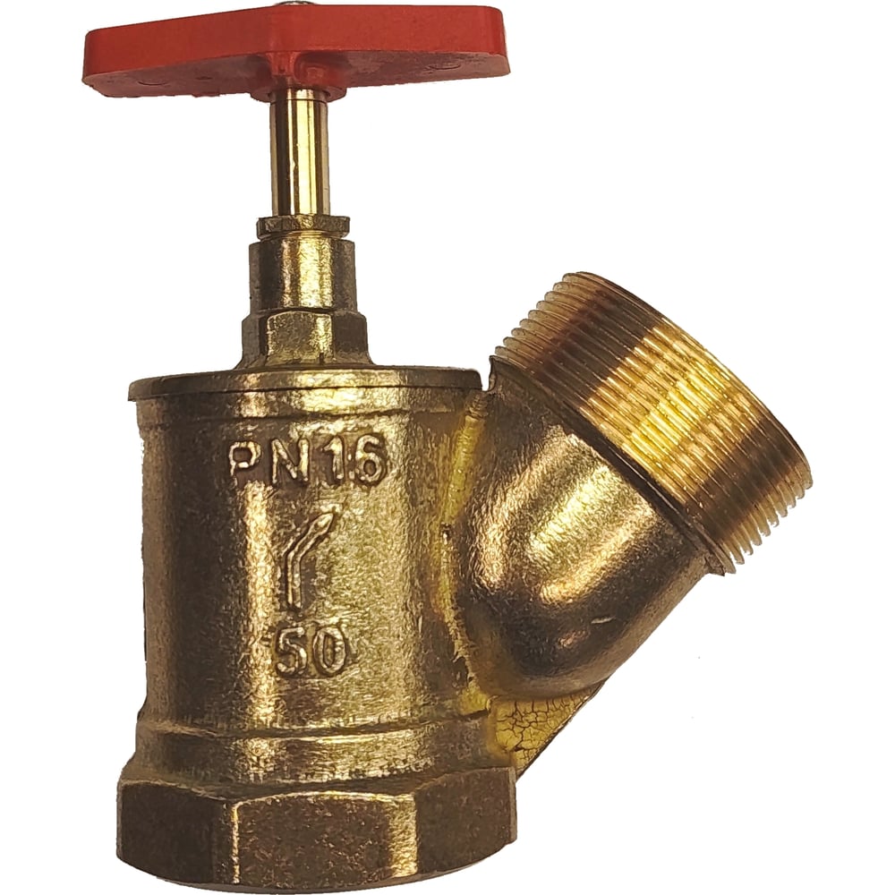 Изображение товара Клапан пожарного крана ИНОТЭК ПК50 м-ц 125 градусов угловой для пожаротушения