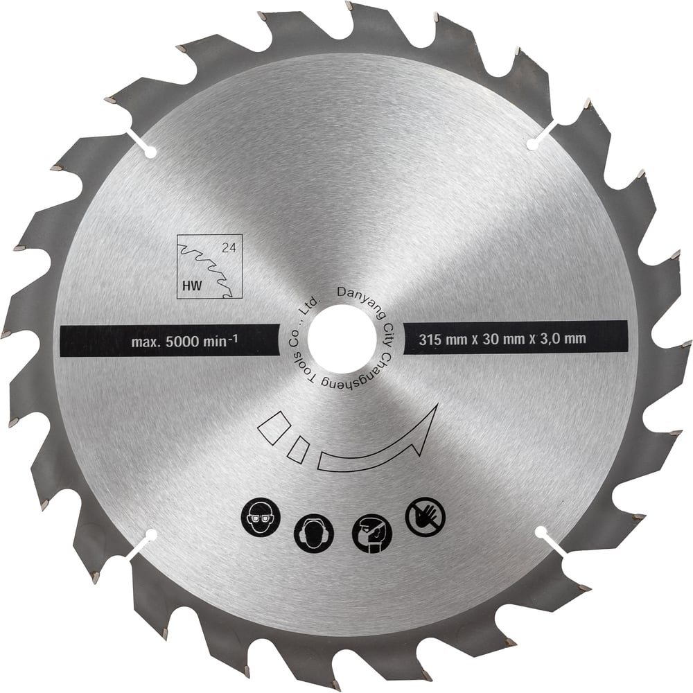 Изображение товара Пильный диск для циркулярной пилы Scheppach HS120 315 мм по дереву и ламинату