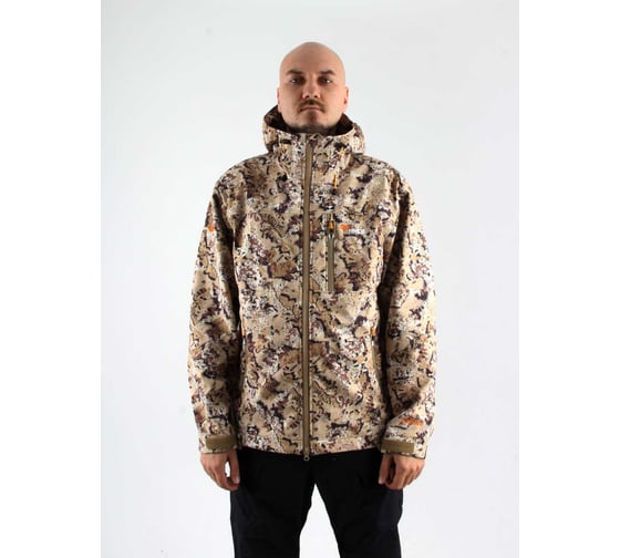 Изображение товара Куртка для охоты PRIDE Аргамак софт-шелл, принт камыш_р-р 56-58 рост 170-176 4660335537419