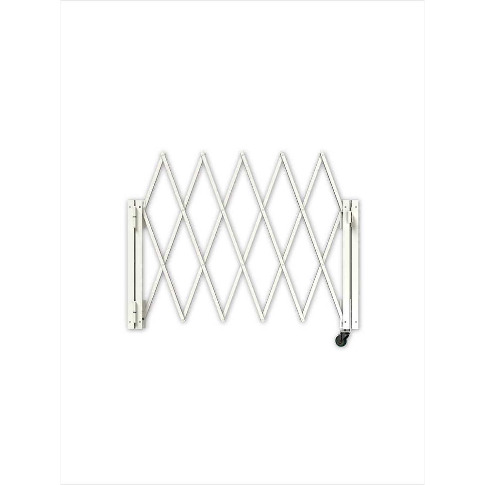 Изображение товара Раздвижная решетка на окно АрсеналЪ Крепыш 780x770 мм с опорным роликом