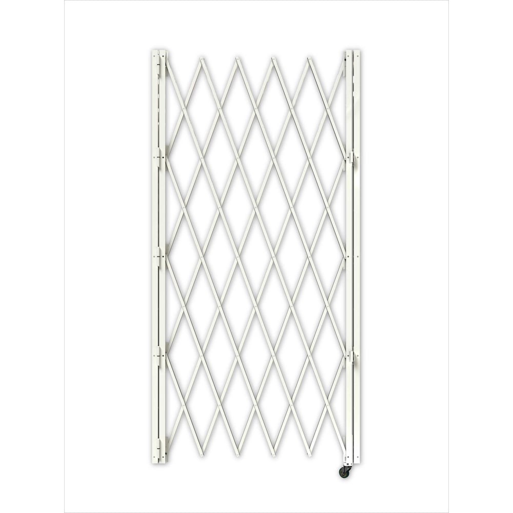 Изображение товара Раздвижная решетка на окно АрсеналЪ Крепыш с опорным роликом 2040x950 мм