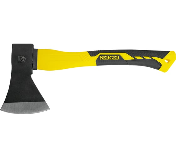 Изображение товара Универсальный кованый топор Berger BG 800 г, фибергласовая рукоятка BG1522