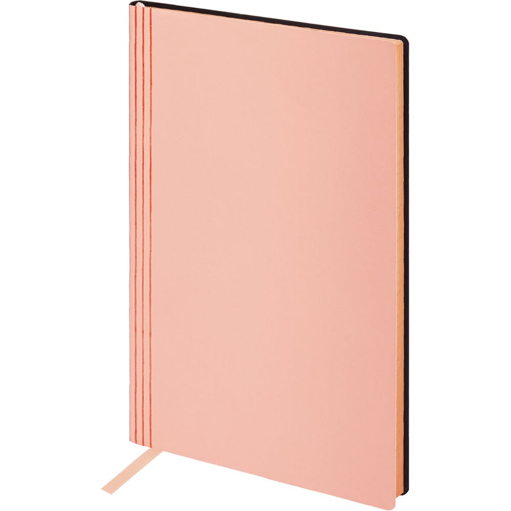 Изображение товара Блокнот BRAUBERG А5 Personal под кожу 80 листов клетка розовый