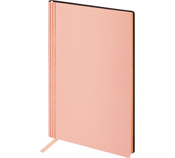 Изображение товара Блокнот BRAUBERG А5 138x213мм Personal, под кожу, 80 листов, клетка, розовый 116611