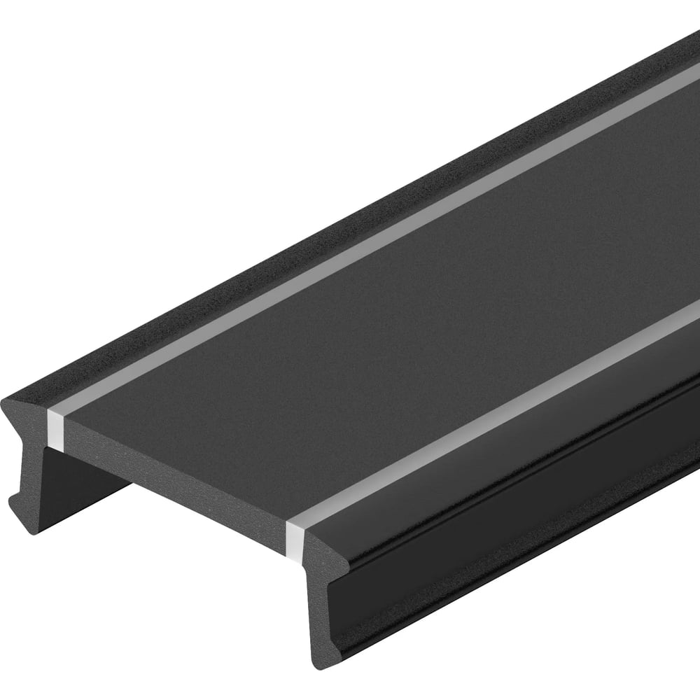 Изображение товара Экран Arlight LINE-2000 NARROW BLACK 2м для освещения светорассеиватель