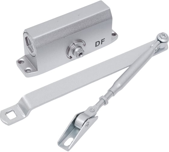 Изображение товара Дверной доводчик DOUBLE FORCE модель DF-1SLR цвет серебро DF1SLR