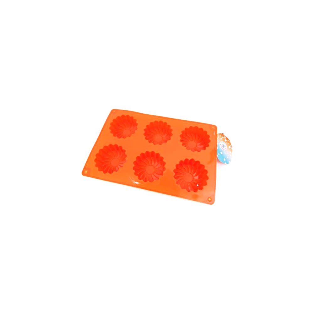 Форма для выпечки Зефирное настроение, цвет оранжевый ТП8652 - фото 1