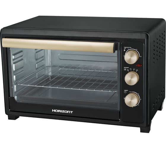 Изображение товара Мини-печь Horizont MO-4502B чёрная, 45л, 2000Вт MO4502B
