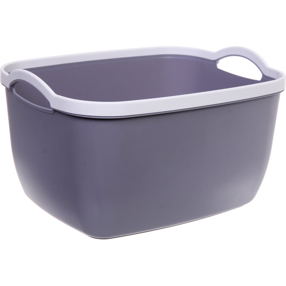 Изображение товара Корзина для хранения Селфи БРЭТОС пыльно-серая 34.5x27x20 см