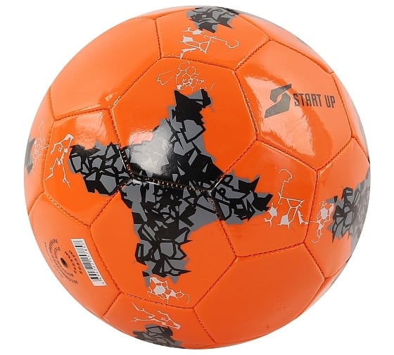 Изображение товара Футбольный мяч для отдыха Start Up E5125 оранжевый, р5 4690222157857