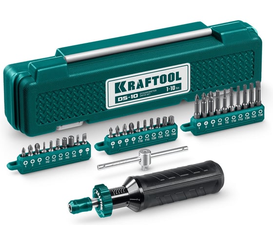 Изображение товара Динамометрическая отвертка KRAFTOOL 1-10 Нм 64037