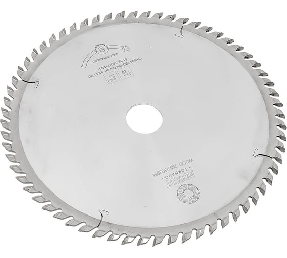 Изображение товара Диск пильный по дереву и фанере (230x30x2.8/1.89 мм; Z=64; поперечный рез) PROCUT 798.2503064
