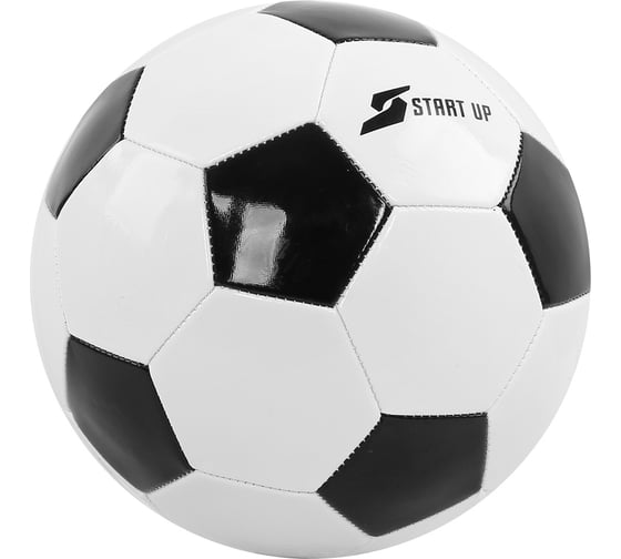Изображение товара Футбольный мяч для отдыха Start Up E5122 белый/чёрный р5 4690222157772