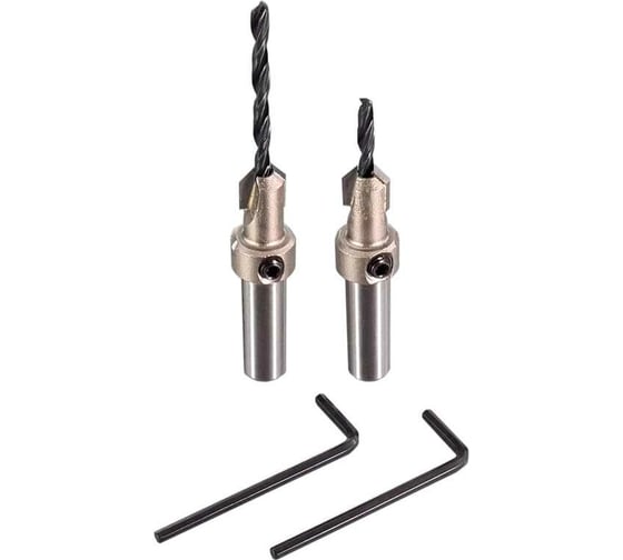 Изображение товара Комплект зенкеров (2 шт; 10 мм; 3 мм; хв-к 10 мм) PROCUT CS101.953063