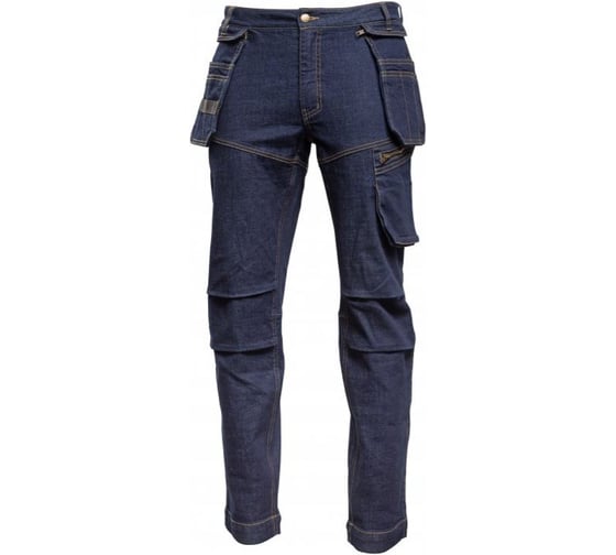 Изображение товара Защитные брюки HOEGERT TECHNIK ESDORF темно-синие 3XL (58) HT5K936-3XL