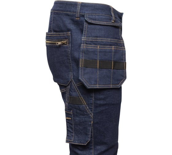 Изображение товара Защитные брюки HOEGERT TECHNIK ESDORF темно-синие M (50) HT5K936-M