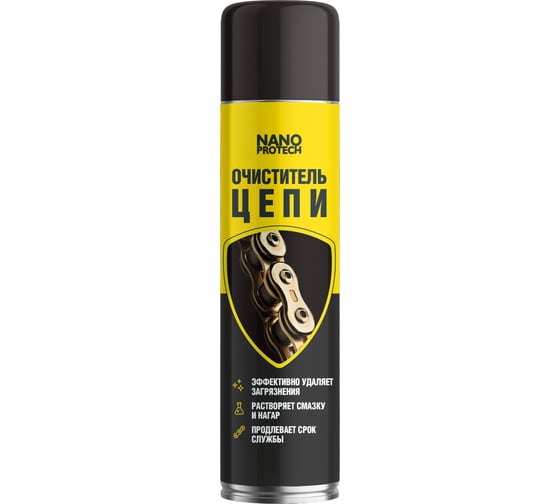 Изображение товара Очиститель цепи Nanoprotech 650 мл NPGCC0029_M