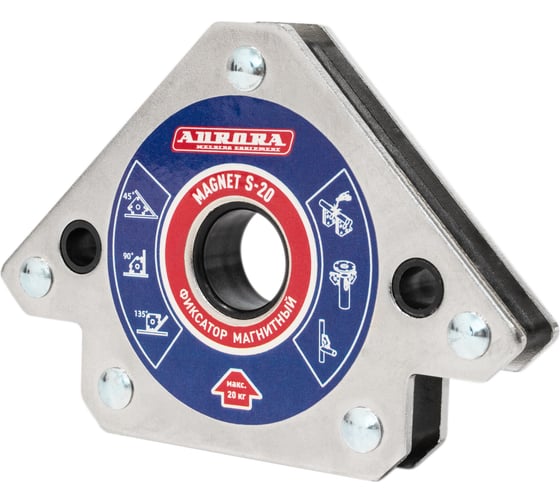 Изображение товара Фиксатор магнитный Aurora Magnet S-20 (45/90/135, усилие 20кг) 40438