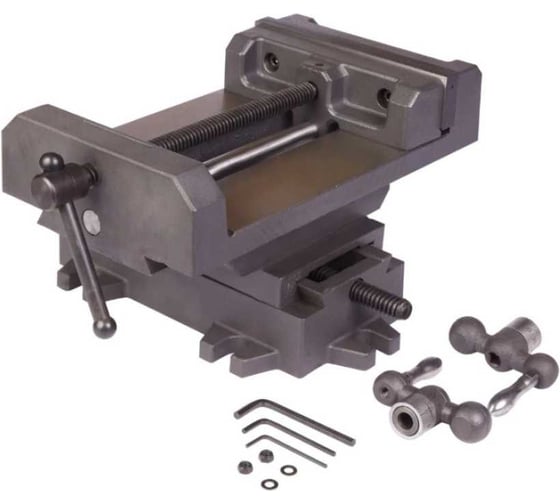 Изображение товара Станочные тиски ZITOM 200мм 2 суппорта поворотные Q97200 mv18200