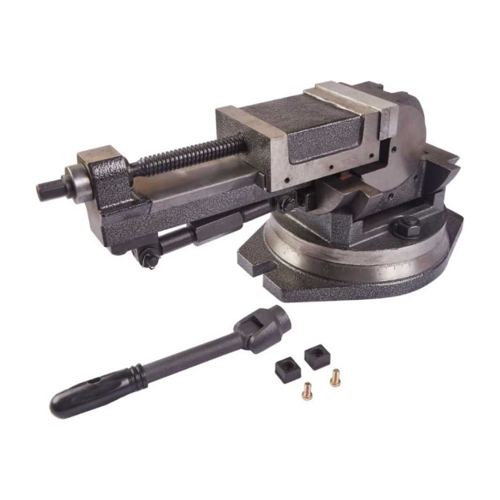 Изображение товара Станочные тиски ZITOM 100мм трехосевые поворотные QW100 mv16100