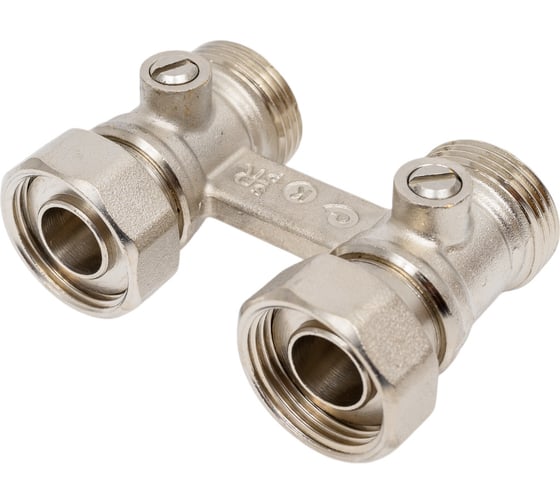 Изображение товара Плоский узел с шаровыми кранами Comisa двухтрубный 3/4 8821010