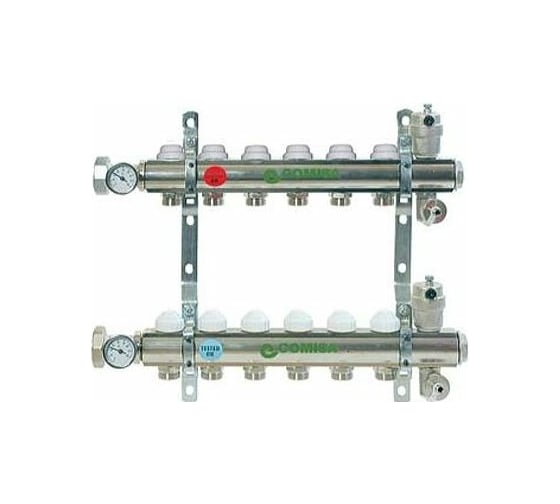 Изображение товара Коллекторная группа Comisa 1- 6 выходов, межосевое 20 см 8810124