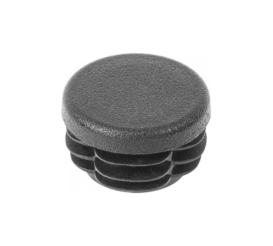 Изображение товара Заглушка круглая Миниворкс Ø30, практичная, цвет серый –  (25 шт.) 30ПСС