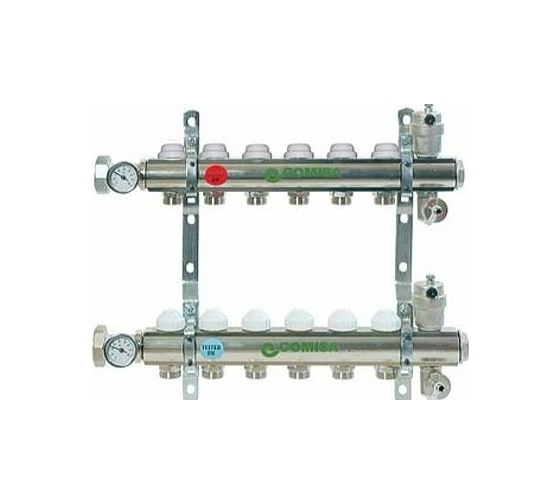 Изображение товара Коллекторная группа Comisa 1- 7 выходов, межосевое 20 см 8810125