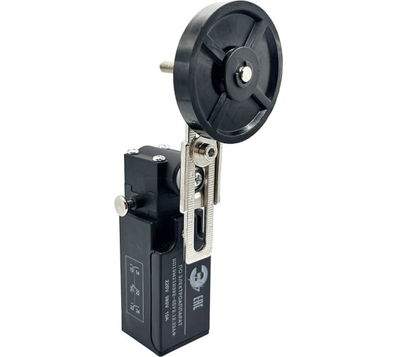 Изображение товара Выключатель путевой концевой МЭЗ ВП19М21Б392-65У2.12.33АФ поворотный регулир. рычаг с рег-м. колесом 2НО+1НЗ прямое действие, фикс. ЕА193921233АФ