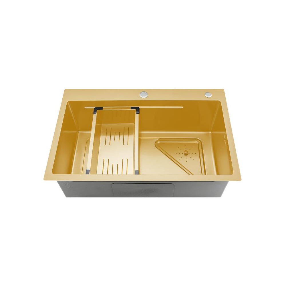 Изображение товара Мойка для кухни GAPPO с коландером GS7246-3