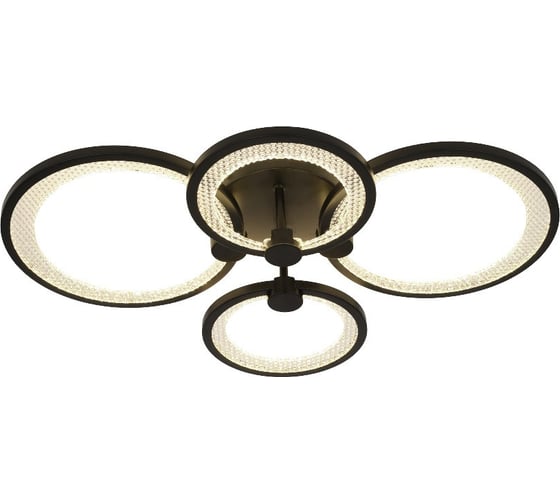 Изображение товара Светильник потолочный светодиодный ЭРА Модерн Odry CLL-1-78-RC BK с ДУ 78W 3000-6500К черный Б0069751