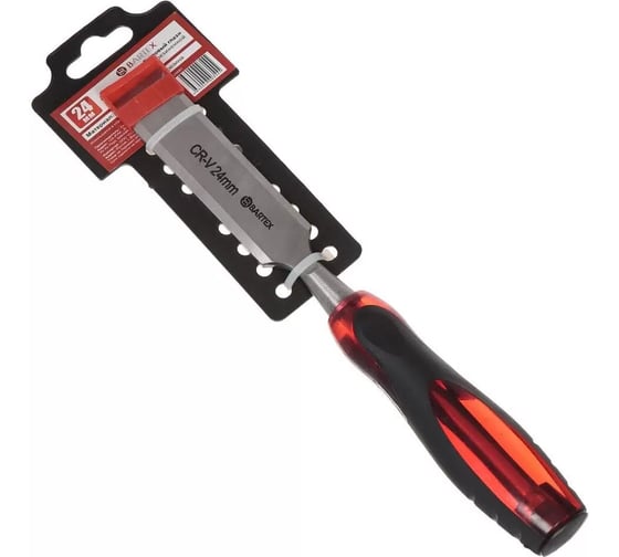 Изображение товара Долото-стамеска BARTEX 24 мм, рук двухкомп обрезин, , Тигровый глаз, 1248524 329681